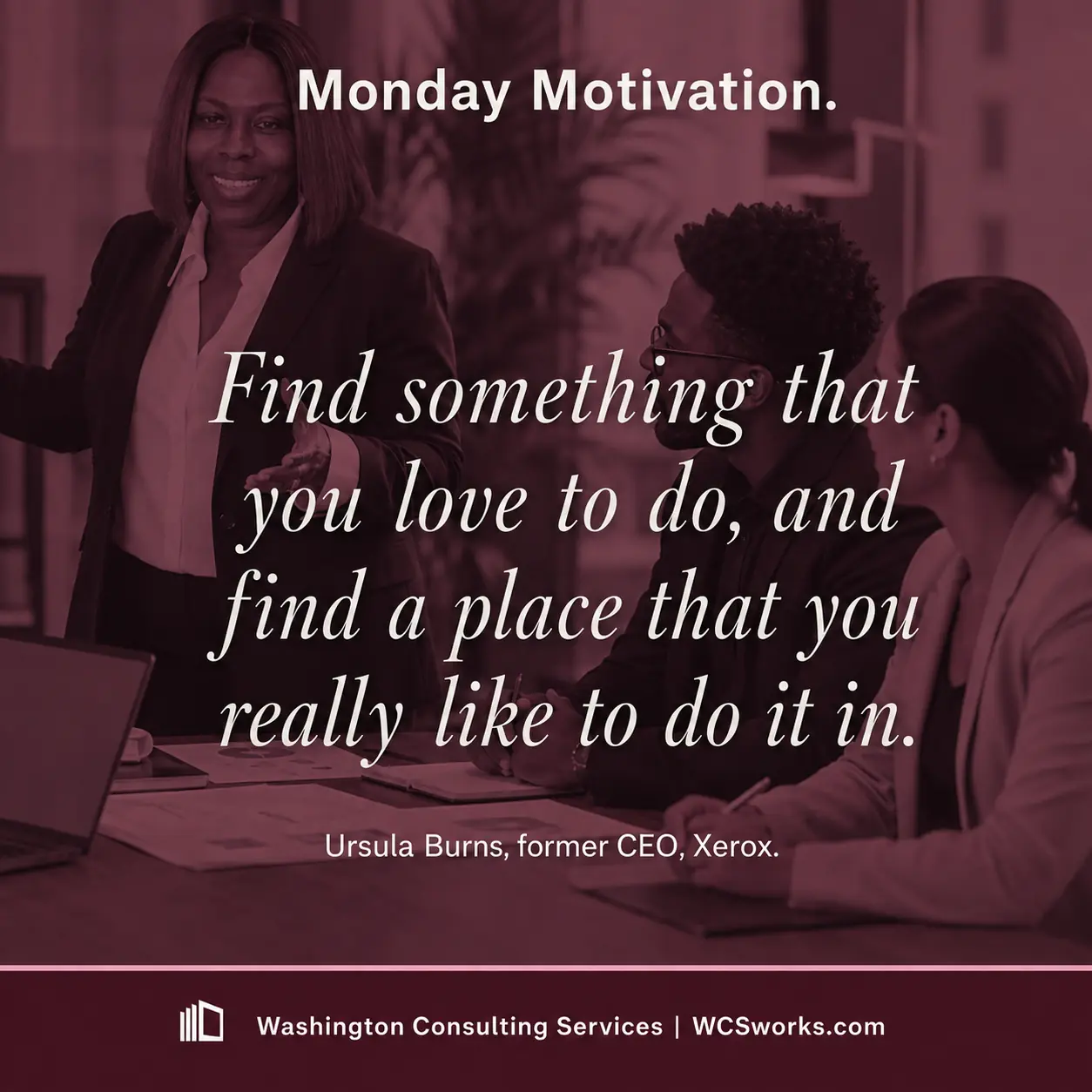 Monday Motivation social graphic