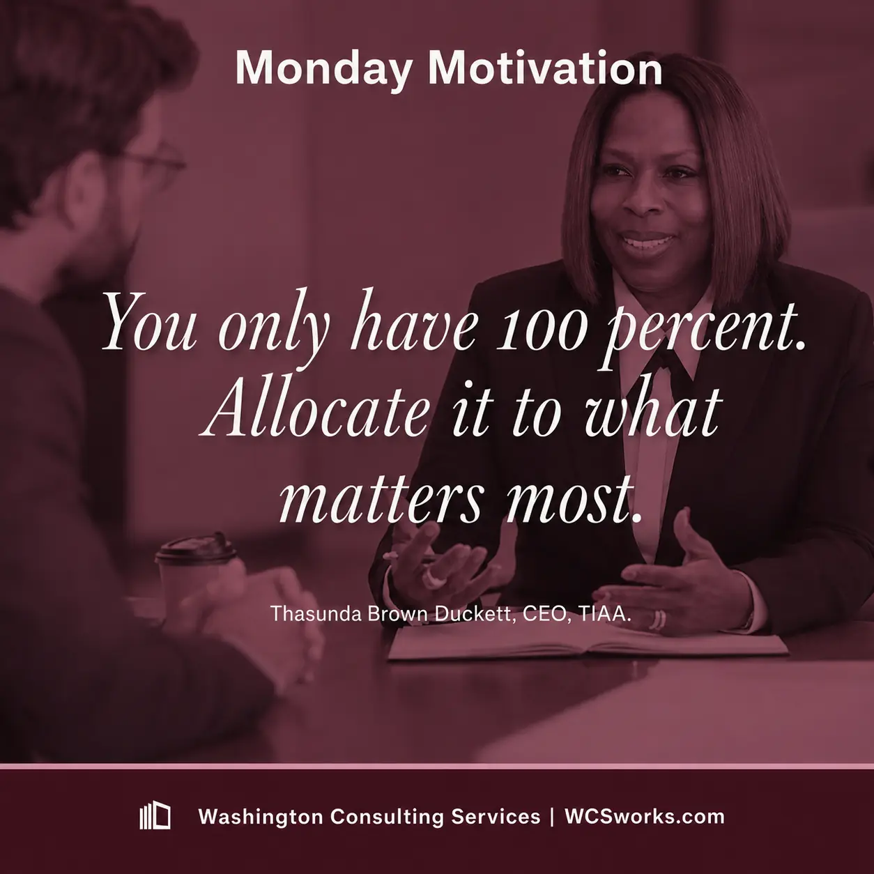 Monday Motivation social graphic